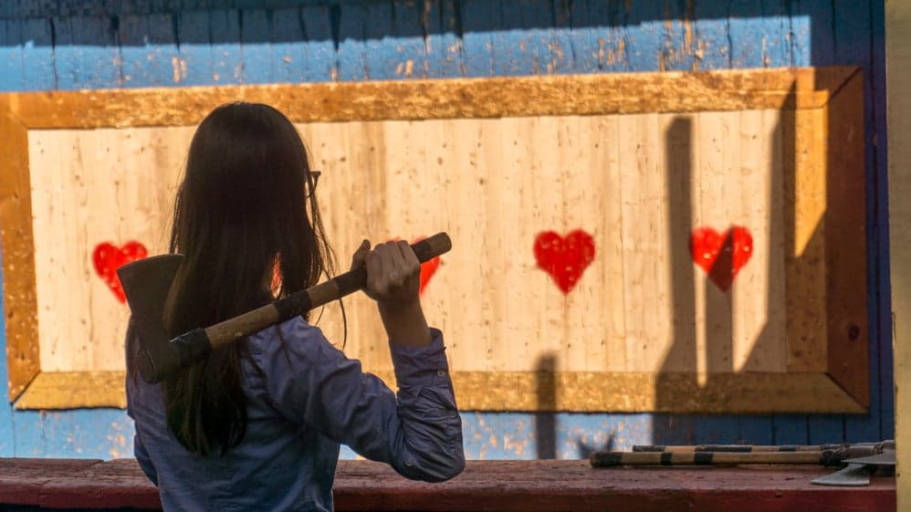 Fighting With Your Date? Bury the Hatchet by Throwing One Fighting With Your Date? Bury the Hatchet by Throwing One