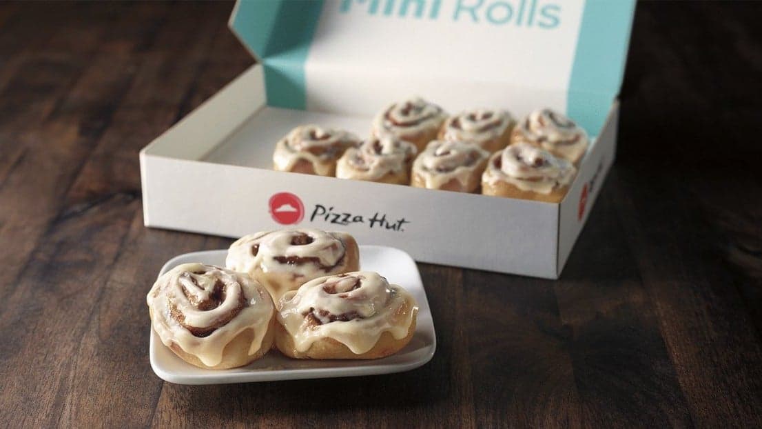 Pizza Hut Partners With Cinnabon for New Dessert Option Pizza Hut Partners With Cinnabon for New Dessert Option