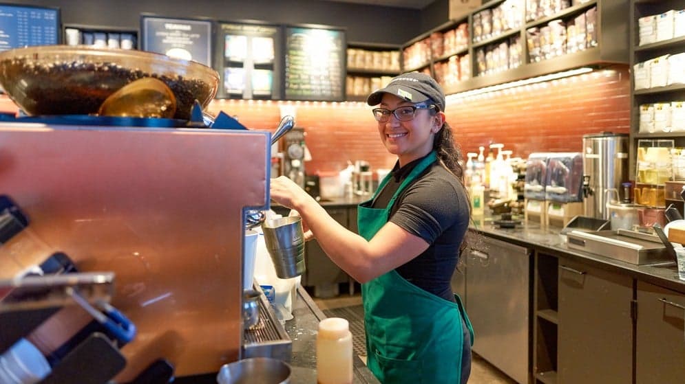 Starbucks Launches Backup Child Care Benefit for Employees Starbucks Launches Backup Child Care Benefit for Employees