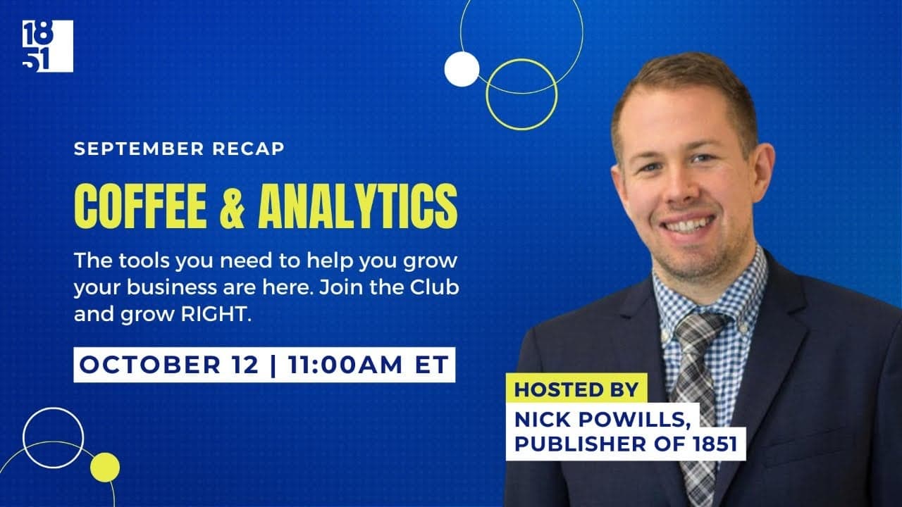 Coffee & Analytics: The Tools You Need to Grow Your Franchise Business Are Here Coffee & Analytics: The Tools You Need to Grow Your Franchise Business Are Here