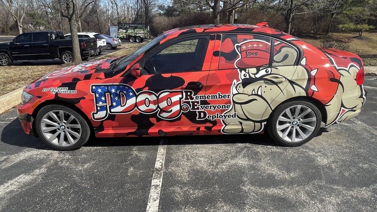 WMAR-TV: JDog Brands Road Trip Raises Money for Deployed Troops WMAR-TV: JDog Brands Road Trip Raises Money for Deployed Troops