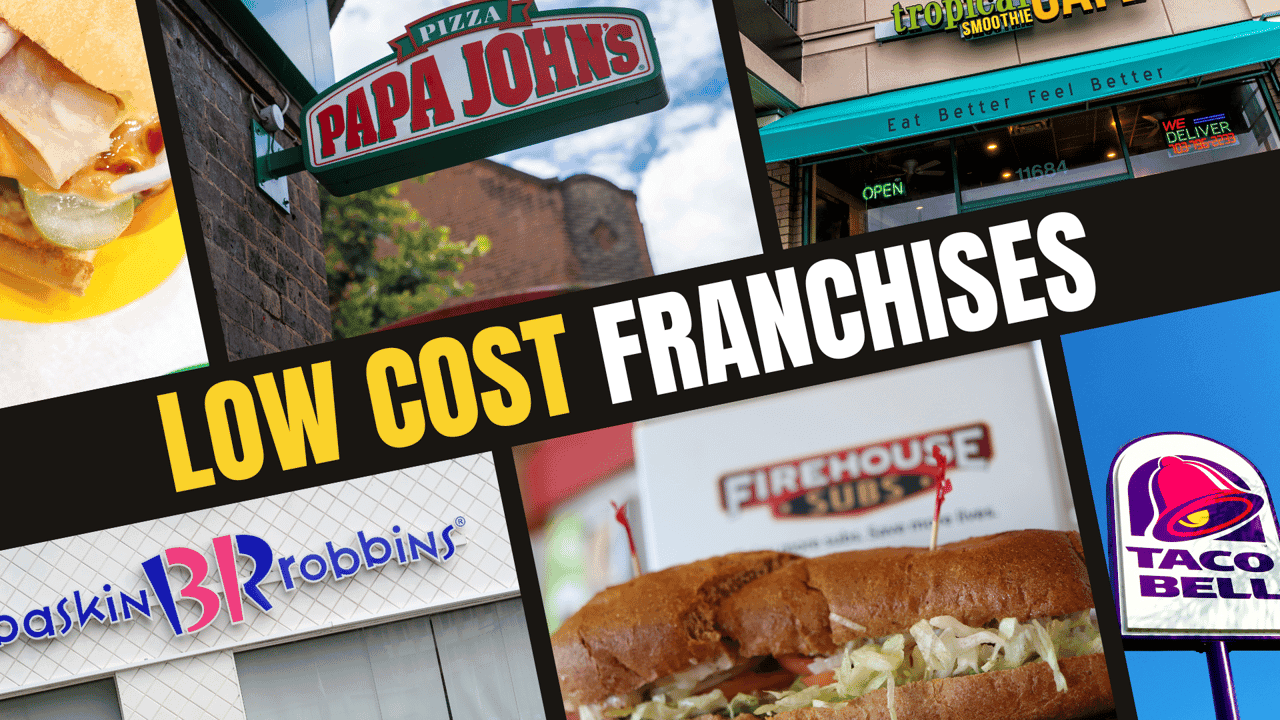 The Top 10 Low-Cost Restaurant Franchises The Top 10 Low-Cost Restaurant Franchises
