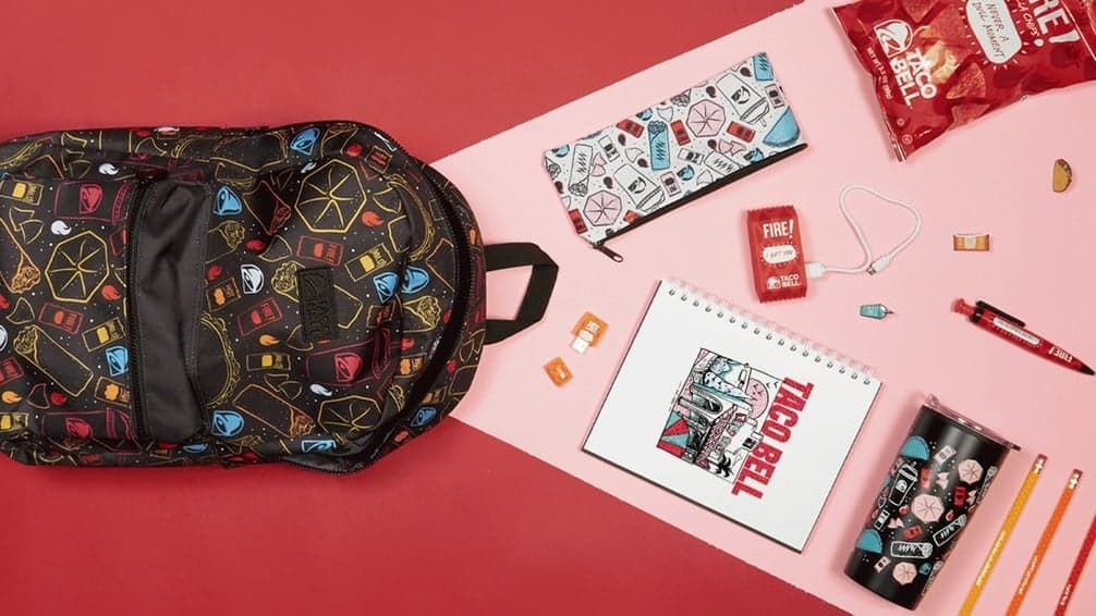 Back-to-School Shopping? Taco Bell Has You Covered Back-to-School Shopping? Taco Bell Has You Covered