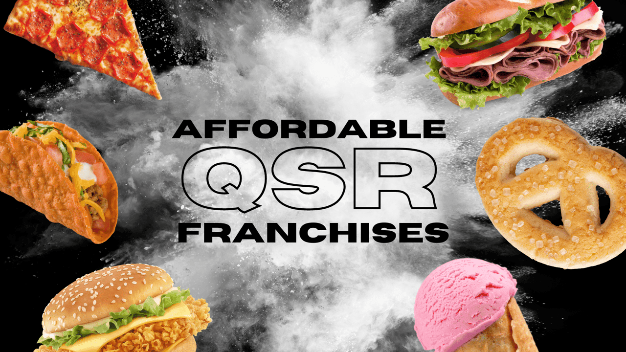 The Top 10 Most Affordable QSR Franchises to Buy in 2023 The Top 10 Most Affordable QSR Franchises to Buy in 2023