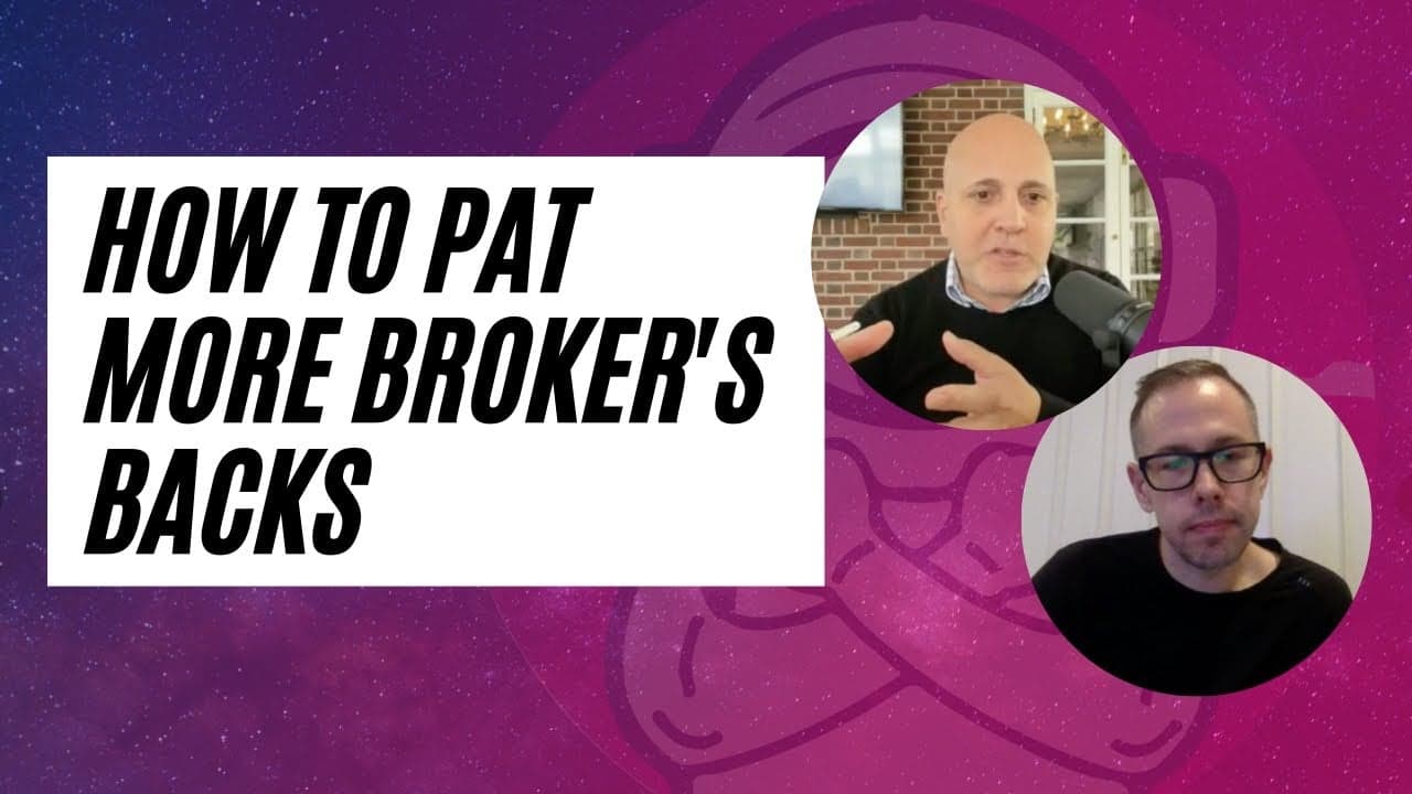 Fran X | How To Pat More Broker’s Backs Fran X | How To Pat More Broker’s Backs