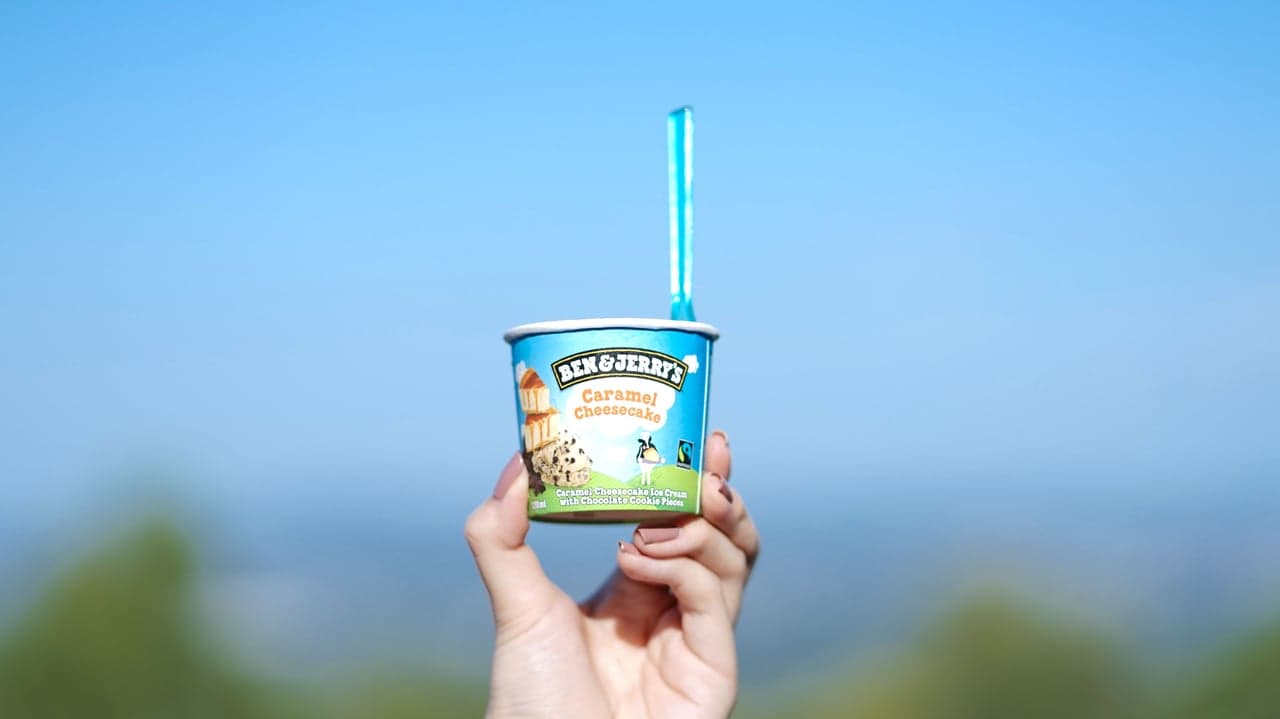 Ben and Jerry's Jumping on the No-Plastic Train Ben and Jerry's Jumping on the No-Plastic Train