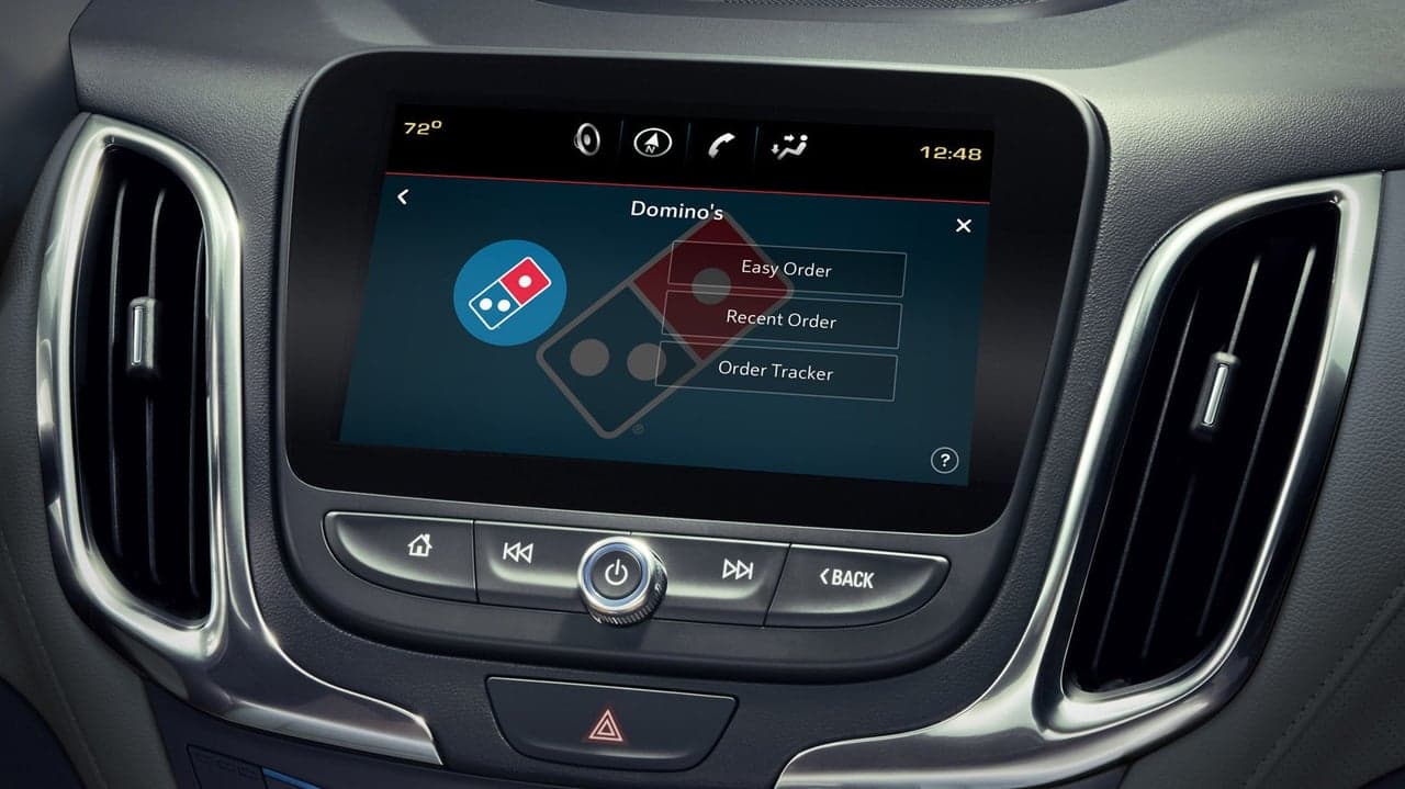 Domino's Partners with Vehicle Software Company Xevo for In-Car Pizza Ordering Domino's Partners with Vehicle Software Company Xevo for In-Car Pizza Ordering