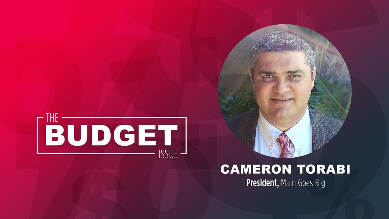 Budget Q&A: Main Goes Big President Cameron Torabi on Where Brands Should Invest in 2020 Budget Q&A: Main Goes Big President Cameron Torabi on Where Brands Should Invest in 2020