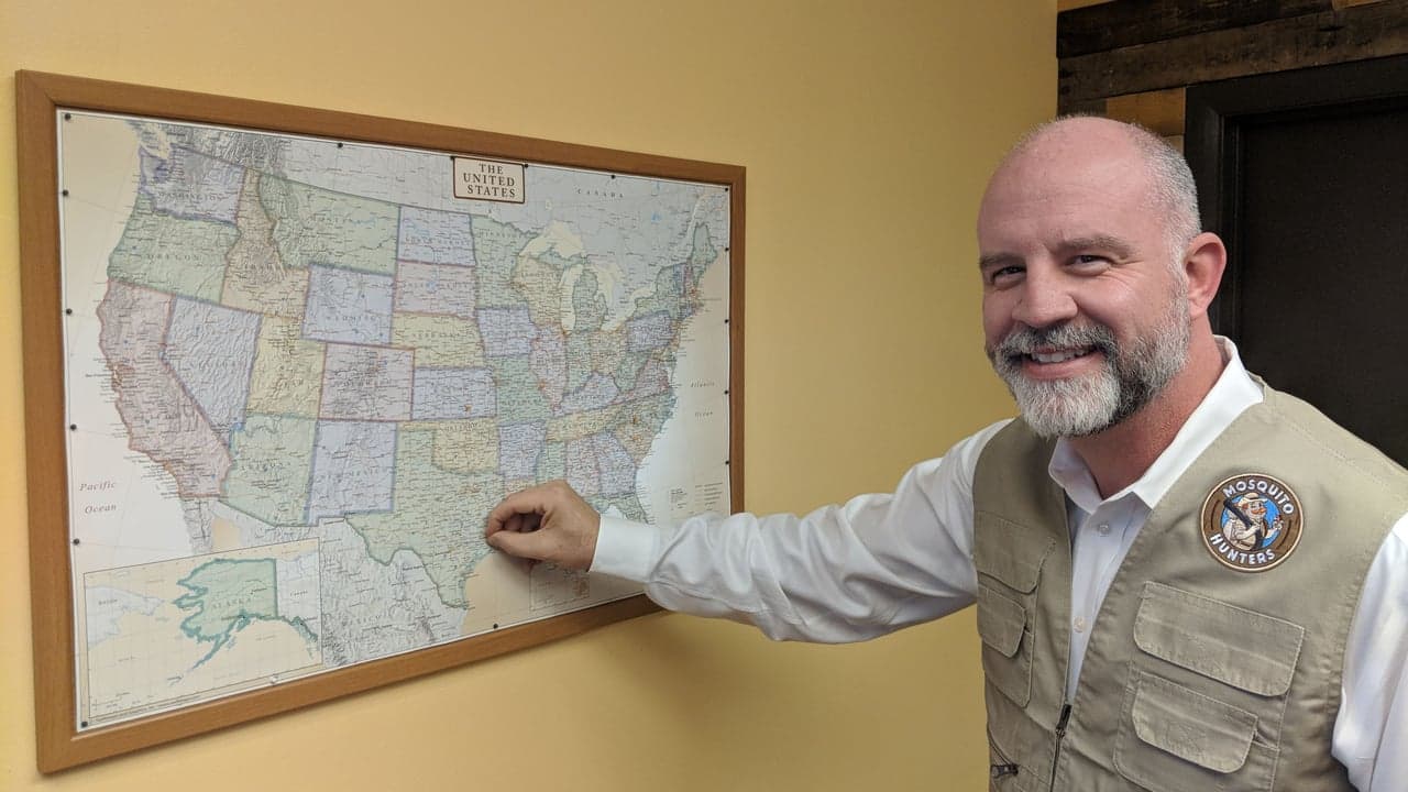 Mike Faherty Wanted a Mosquito Hunters Franchise in His Neighborhood, So He Opened One Mike Faherty Wanted a Mosquito Hunters Franchise in His Neighborhood, So He Opened One