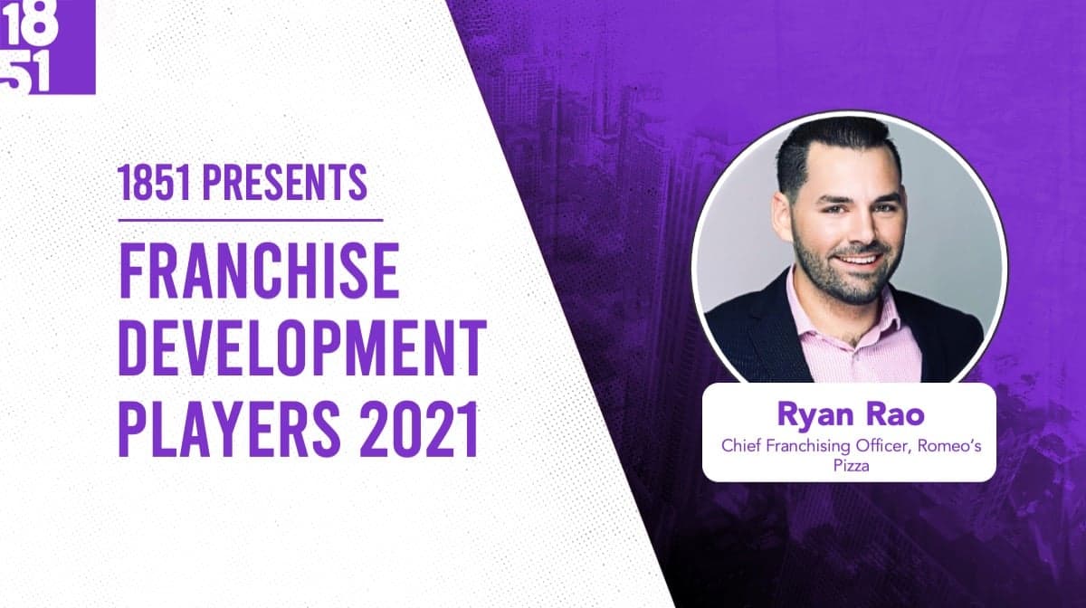 FranDev Players: Ryan Rao, Chief Franchising Officer, Romeo’s Pizza FranDev Players: Ryan Rao, Chief Franchising Officer, Romeo’s Pizza
