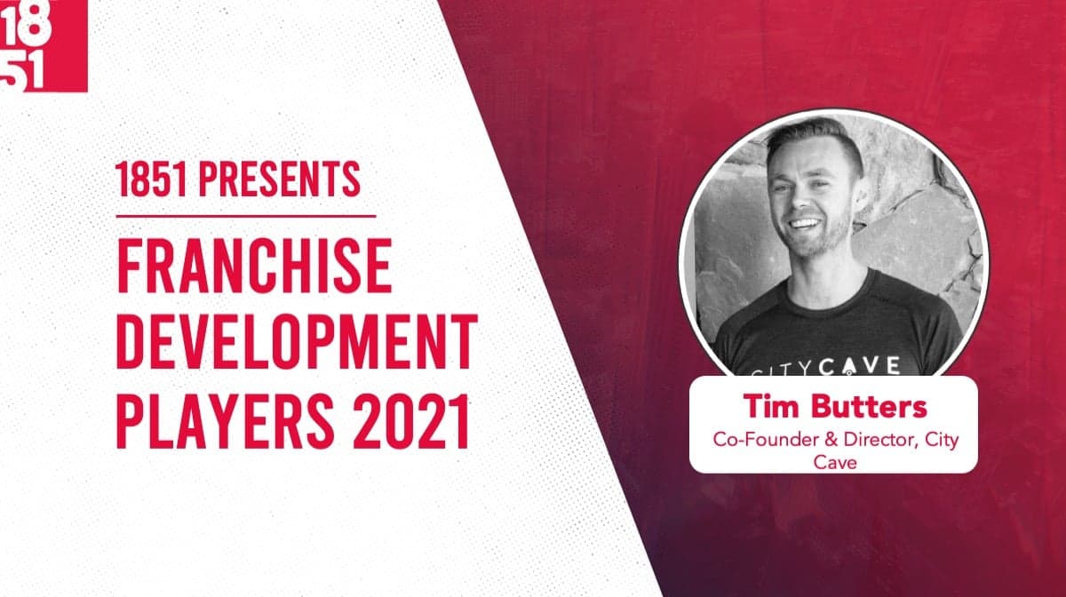 FranDev Players: Tim Butters, Co-Founder and Director of City Cave FranDev Players: Tim Butters, Co-Founder and Director of City Cave