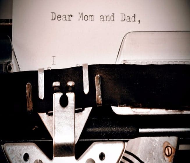Dear Mom and Dad Dear Mom and Dad
