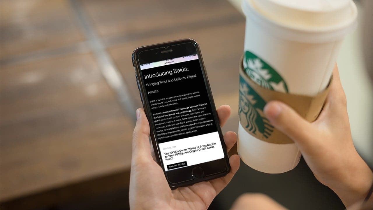 Starbucks Is Exploring a Cryptocurrency Strategy Starbucks Is Exploring a Cryptocurrency Strategy