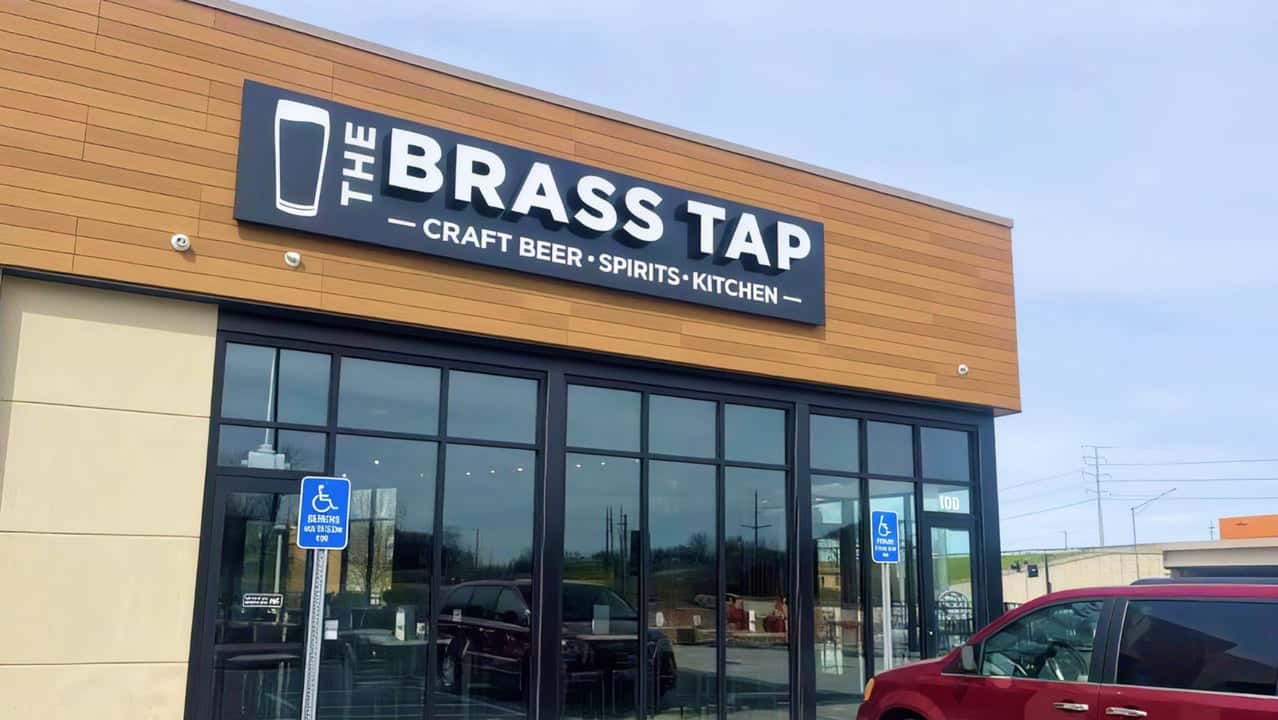 How The Brass Tap Evolved and Set New Standards image of the brass tap opening in Olivette, Missouri