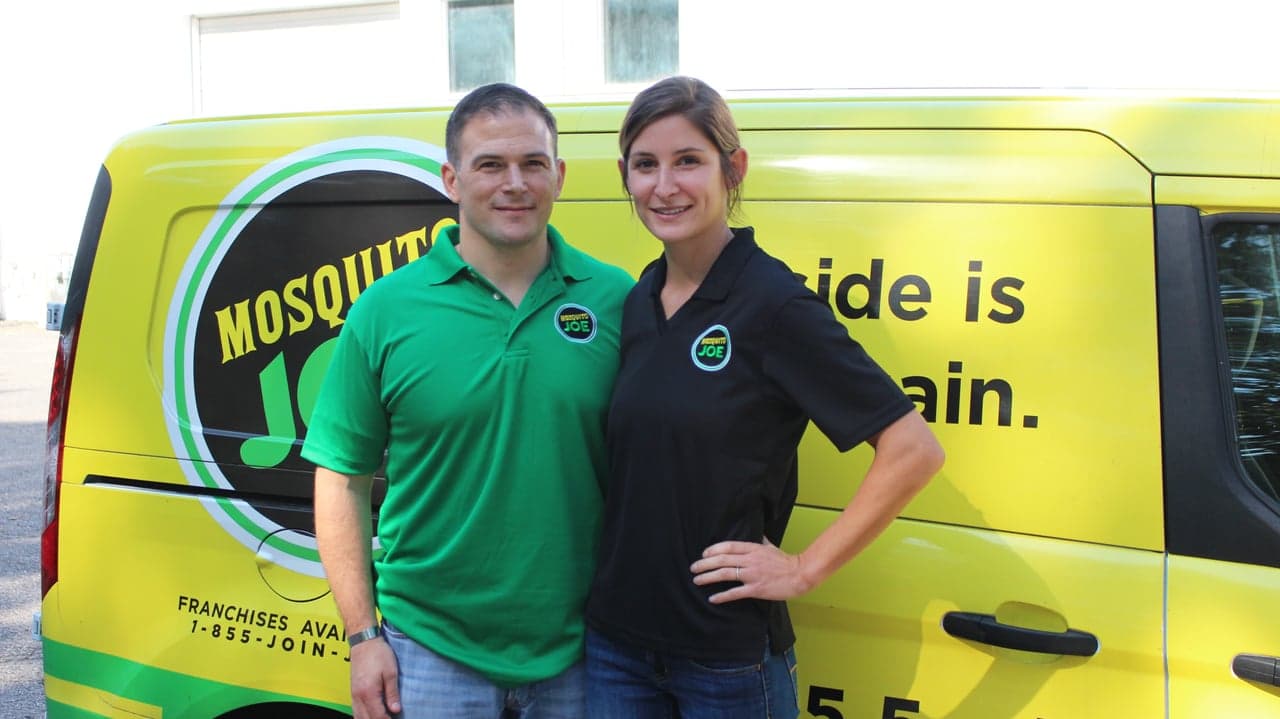 Franchisee Spotlight: Tim and Kristen Sorrentino of Mosquito Joe Franchisee Spotlight: Tim and Kristen Sorrentino of Mosquito Joe
