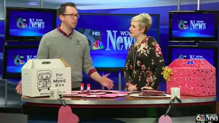 WOWT- Omaha, Nebraska: How to Use TWO MEN AND A TRUCK® Boxes to Make Valentine's Day Crafts WOWT- Omaha, Nebraska: How to Use TWO MEN AND A TRUCK® Boxes to Make Valentine's Day Crafts
