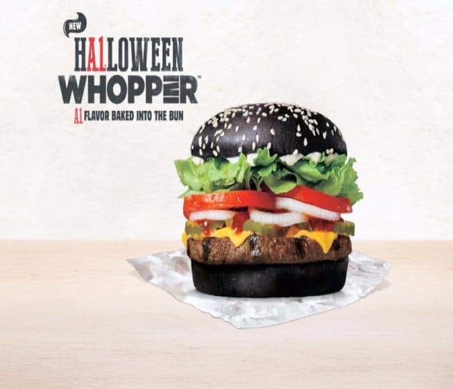 Halloween Whopper Embraces the Dark Halloween Whopper Embraces the Dark