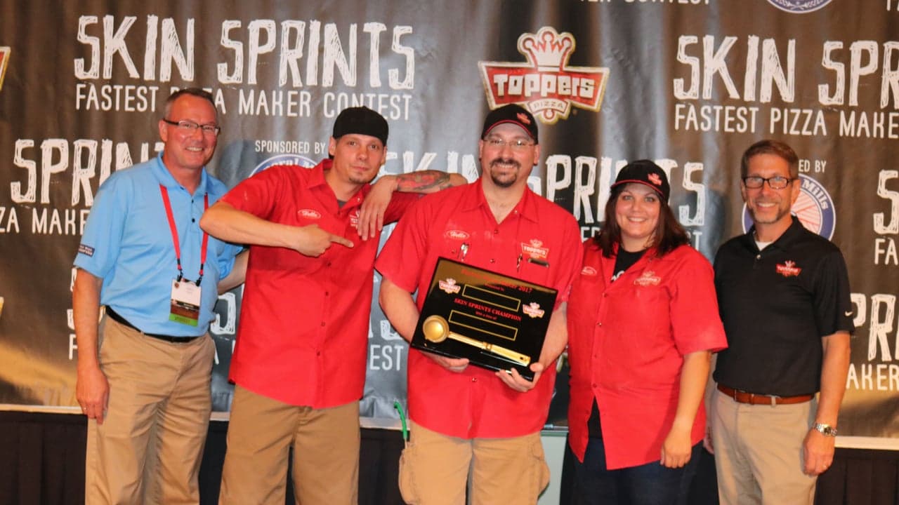 Toppers Pizza Lays Out Growth Strategy at Annual Convention, Focuses on People, Pizza and Profits Toppers Pizza Lays Out Growth Strategy at Annual Convention, Focuses on People, Pizza and Profits