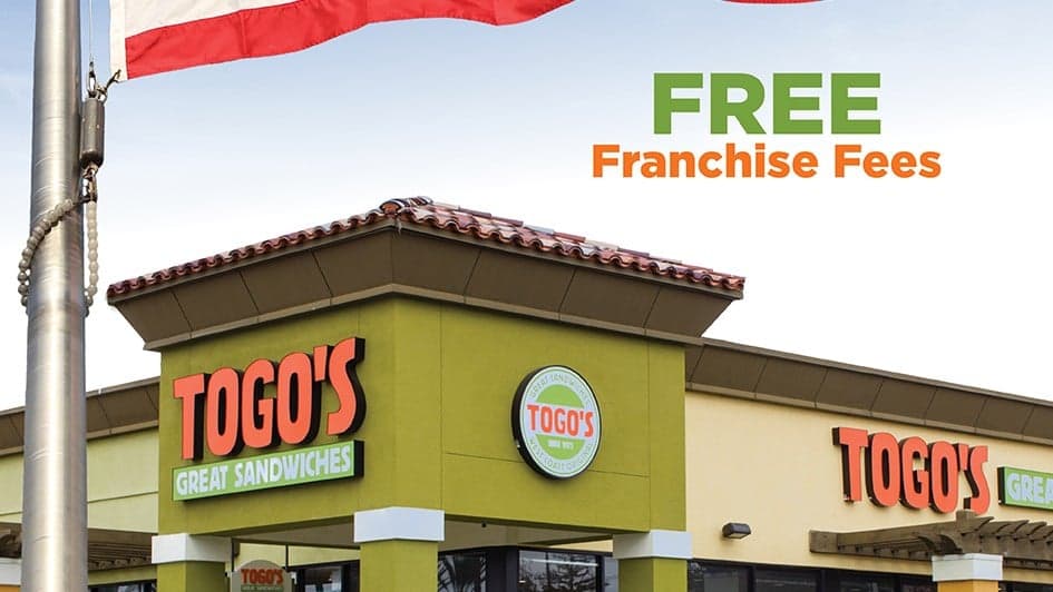 FastCasual.com: "Togo's waiving franchisee fees for vets” FastCasual.com: "Togo's waiving franchisee fees for vets”