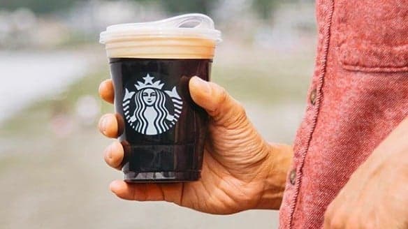 NRN: Strawless Lids Coming to Starbucks Beverages NRN: Strawless Lids Coming to Starbucks Beverages