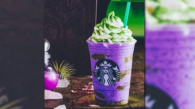 Starbucks Unveils Witch’s Brew Frappuccino For Halloween Starbucks Unveils Witch’s Brew Frappuccino For Halloween