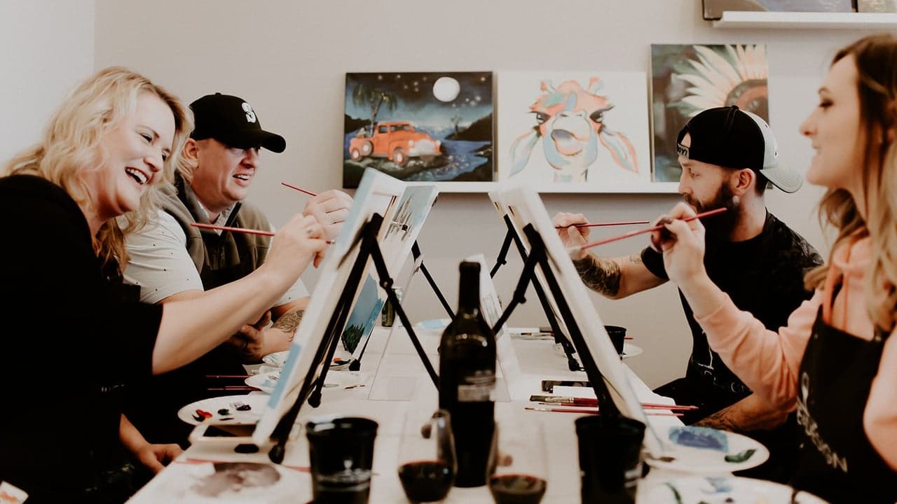 What the Buzz Is About: How Innovative Paint and Sip Franchise Wine & Design’s Top-Shelf Offering Lets Visitors Paint Outside the Lines What the Buzz Is About: How Innovative Paint and Sip Franchise Wine & Design’s Top-Shelf Offering Lets Visitors Paint Outside the Lines