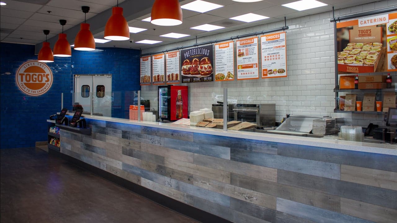 Togo's California Store of the Future Offers Fresh Look and Experience for Customers and Greater Efficiencies for Franchisees Togo's California Store of the Future Offers Fresh Look and Experience for Customers and Greater Efficiencies for Franchisees