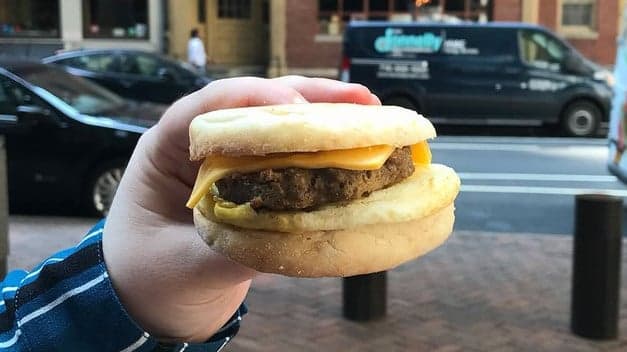 Dunkin's Beyond Meat Breakfast Sandwich Is Going National Dunkin's Beyond Meat Breakfast Sandwich Is Going National