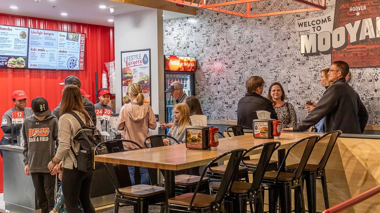 MOOYAH Reveals the Future with its First Restaurant Featuring an Updated, Sleeker MOOYAH Burgers, Fries & Shakes MOOYAH Reveals the Future with its First Restaurant Featuring an Updated, Sleeker MOOYAH Burgers, Fries & Shakes