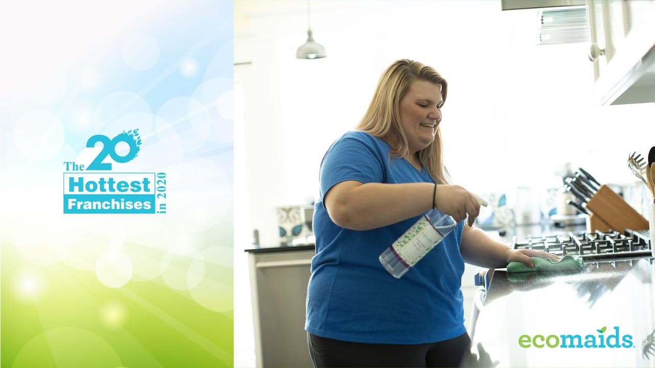 ecomaids Listed as One of 2020’s Hottest Franchises as Cleaning Industry Grows in Popularity ecomaids Listed as One of 2020’s Hottest Franchises as Cleaning Industry Grows in Popularity
