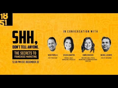 Learn the Secrets To Franchisee Marketing Learn the Secrets To Franchisee Marketing