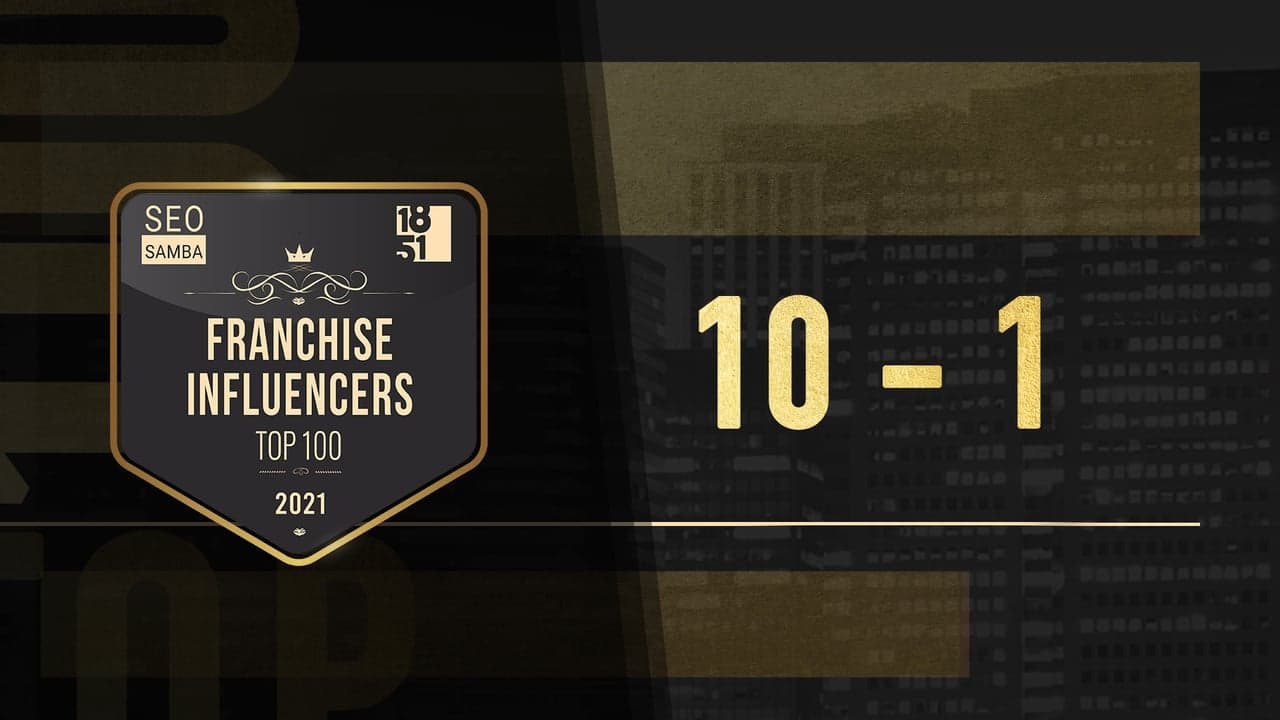Top Franchise Influencers: 10–1 Top Franchise Influencers: 10–1