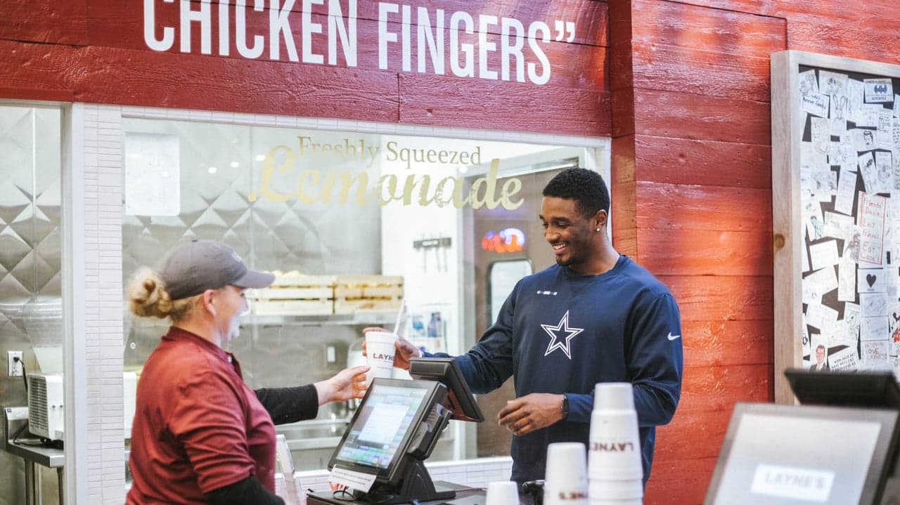 Layne’s Chicken Fingers, the Taste That All Aggies Cluck About, Has Come to Town Layne’s Chicken Fingers, the Taste That All Aggies Cluck About, Has Come to Town
