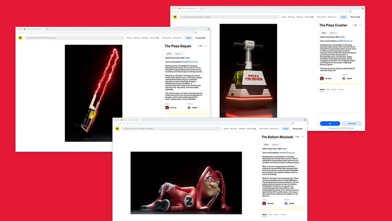 Domino’s Wants You to Embrace the Noid Through Its NFT Auction Domino’s Wants You to Embrace the Noid Through Its NFT Auction
