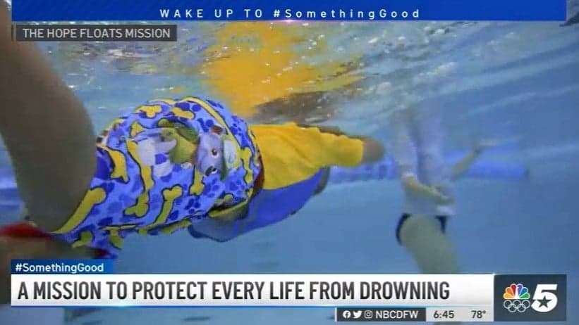 Dallas Pool Scouts Featured on Local NBC Station for Hope Floats Partnership Dallas Pool Scouts Featured on Local NBC Station for Hope Floats Partnership