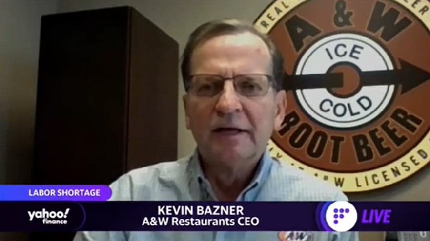 Yahoo Finance: A&W Discusses How the Worker Shortage Continues To Wreak Havoc on U.S. Restaurants Yahoo Finance: A&W Discusses How the Worker Shortage Continues To Wreak Havoc on U.S. Restaurants