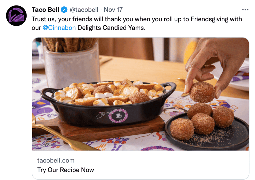 Quick-Service Restaurants Launch Promotions Toward Casual, Non-Traditional Holiday Celebrations Such as “Friendsgiving” Quick-Service Restaurants Launch Promotions Toward Casual, Non-Traditional Holiday Celebrations Such as “Friendsgiving”