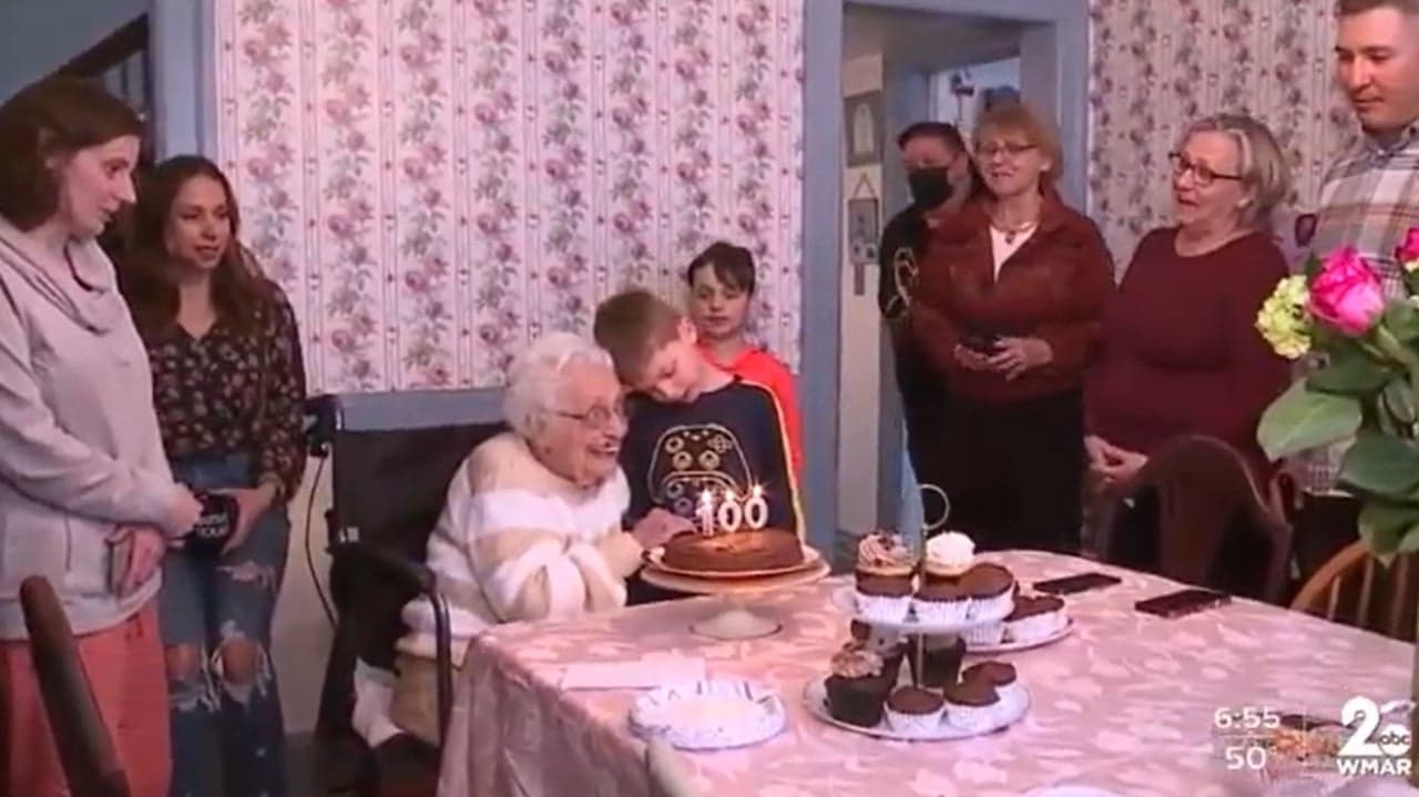 WMAR Baltimore: Baltimore Woman Celebrates 100th Birthday WMAR Baltimore: Baltimore Woman Celebrates 100th Birthday