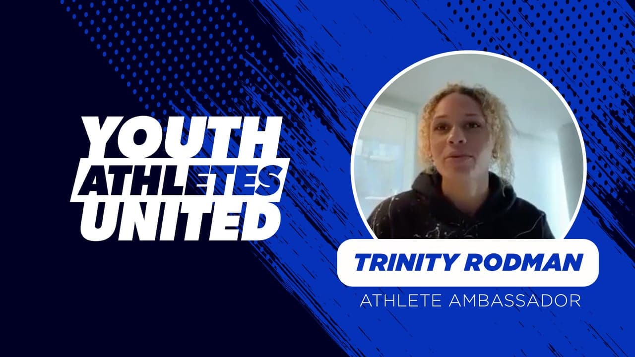 NWSL Rookie of the Year Trinity Rodman Partners with Youth Athletes United NWSL Rookie of the Year Trinity Rodman Partners with Youth Athletes United