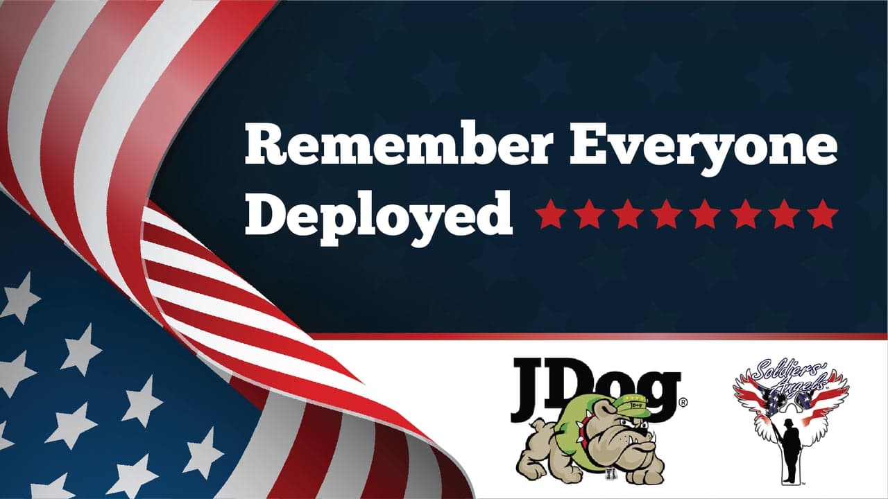 JDog Brands Joins the RED (Remember Everyone Deployed) Movement to Raise Money for Deployed Service Members Through Soldiers’ Angels JDog Brands Joins the RED (Remember Everyone Deployed) Movement to Raise Money for Deployed Service Members Through Soldiers’ Angels