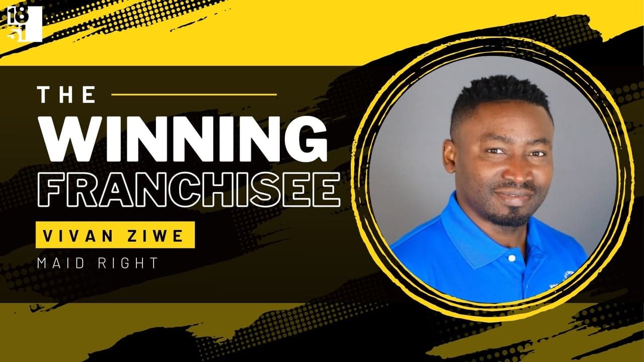 The Winning Franchisee | A Central African Immigrant Achieves American Dream by Opening First Maid Right Franchise Location in Maryland The Winning Franchisee | A Central African Immigrant Achieves American Dream by Opening First Maid Right Franchise Location in Maryland