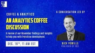 Coffee and Analytics: Charging Forward to the Next Great Moment of Franchising Coffee and Analytics: Charging Forward to the Next Great Moment of Franchising