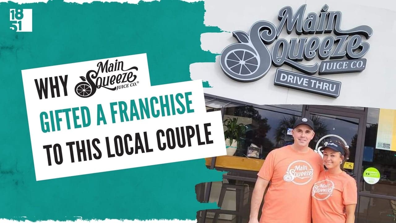 Why Main Squeeze Juice Co. Gifted a Franchise to This Local Couple Why Main Squeeze Juice Co. Gifted a Franchise to This Local Couple
