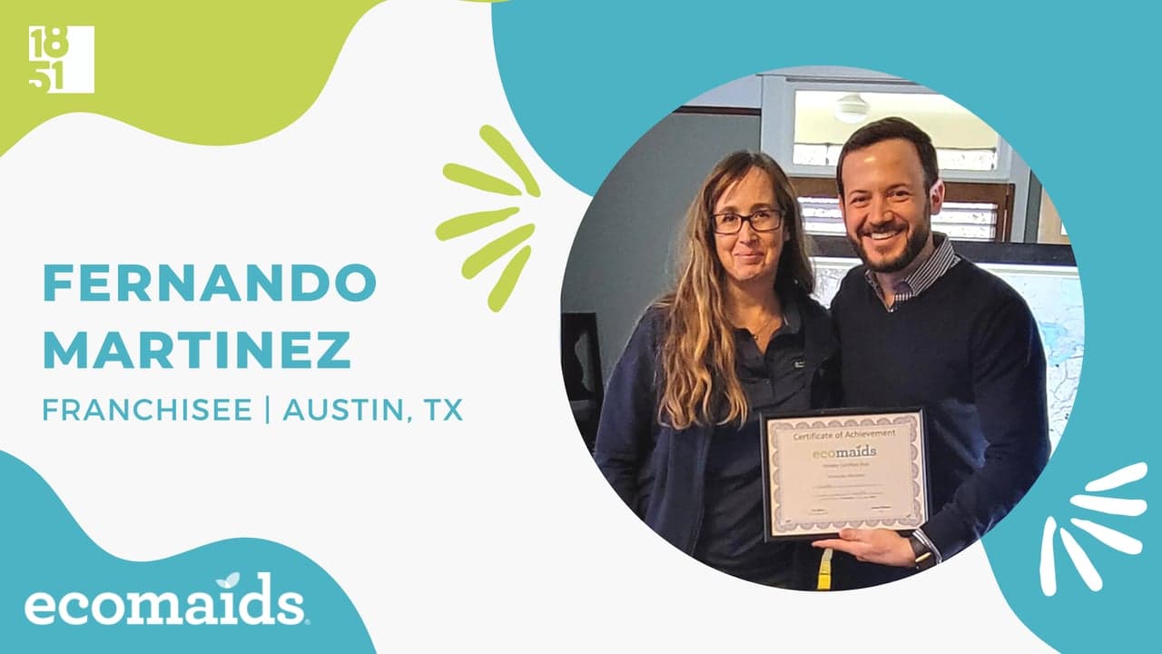 How Support from ecomaids Gave This Franchisee the Confidence to Start His Own Business How Support from ecomaids Gave This Franchisee the Confidence to Start His Own Business