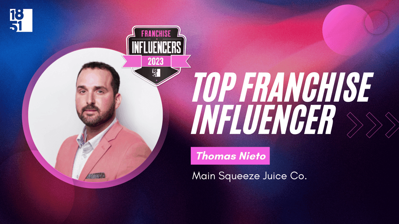 How undefined Evolved and Set New Standards Franchise Influencers: Thomas Nieto, CEO, Main Squeeze Juice Co.