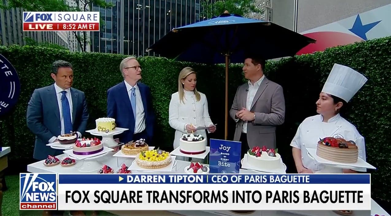 Fox News: Paris Baguette Comes To FOX Square for Breakfast Fox News: Paris Baguette Comes To FOX Square for Breakfast