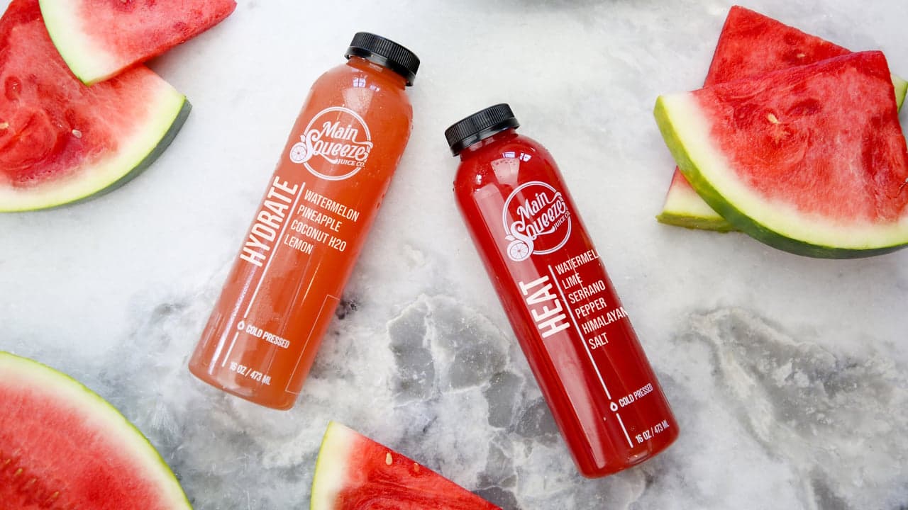 Main Squeeze Juice Co. Brings Back the Taste of Summertime with an LTO Favorite: The Watermelon Heat and Hydrate Juice Duo Main Squeeze Juice Co. Brings Back the Taste of Summertime with an LTO Favorite: The Watermelon Heat and Hydrate Juice Duo