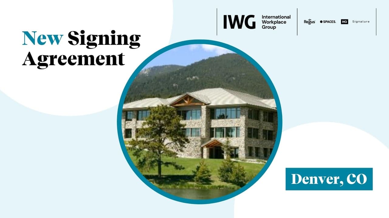 IWG Signs Agreements for Five New Locations in Colorado IWG Signs Agreements for Five New Locations in Colorado