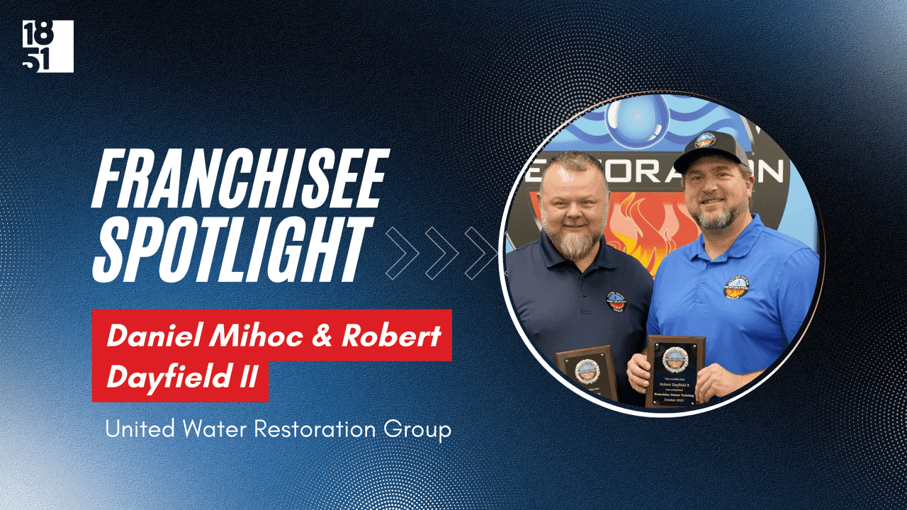 Business Owner and Client Join Forces as Franchise Owners with United Water Restoration Group Business Owner and Client Join Forces as Franchise Owners with United Water Restoration Group