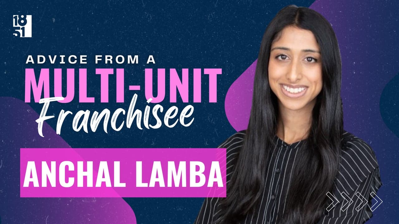 Advice From Multi-Unit Franchisees: Anchal Lamba, Gong cha